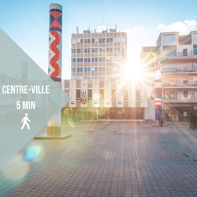 Вилла Le Voltaire • Proche Gare • Moderne Шатору Экстерьер фото