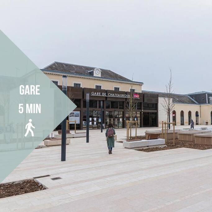 Вилла Le Voltaire • Proche Gare • Moderne Шатору Экстерьер фото